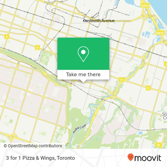 3 for 1 Pizza & Wings, 1900 King St E Hamilton, ON L8K 1W1 map