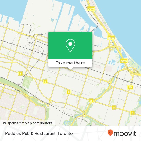Peddles Pub & Restaurant map