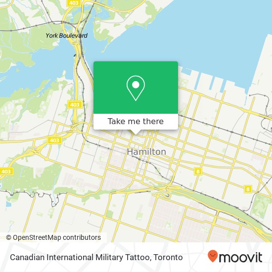 Canadian International Military Tattoo plan