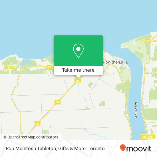 Rob McIntosh Tabletop, Gifts & More, 2228 Niagara Stone Rd Niagara-on-the-Lake, ON L0S map