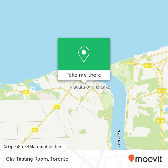 Oliv Tasting Room, 122 Queen St Niagara-on-the-Lake, ON L0S map