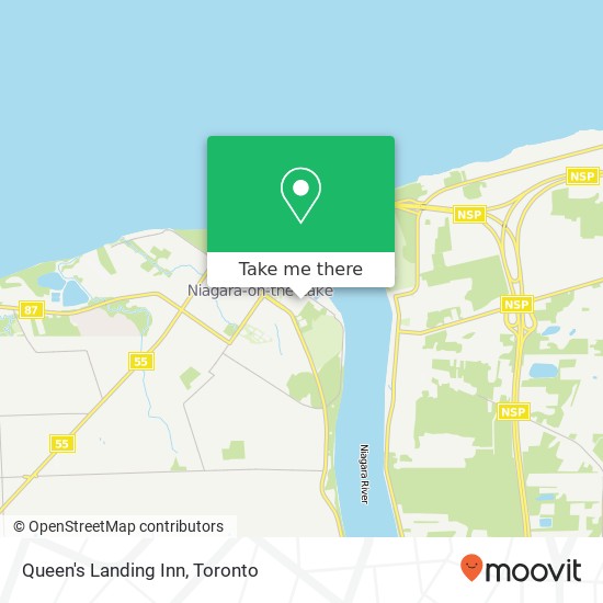 Queen's Landing Inn, 155 Byron St Niagara-on-the-Lake, ON L0S map