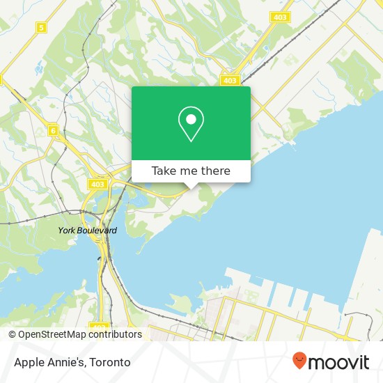 Apple Annie's, Plains Rd Burlington, ON L7T map