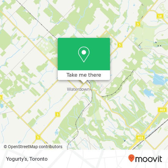 Yogurty's, 312 Dundas St E Hamilton, ON L8B map