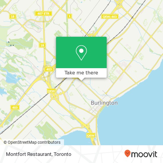 Montfort Restaurant, 796 Brant St Burlington, ON L7R 2J2 map