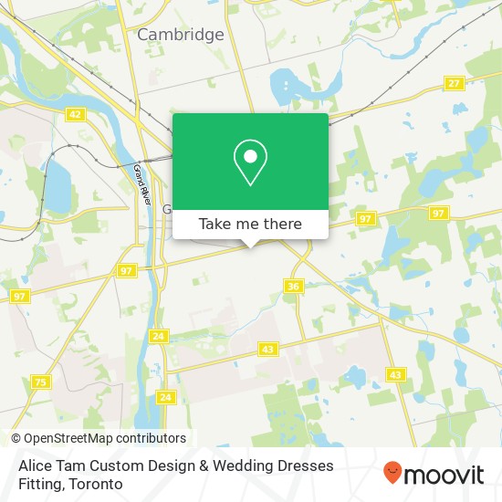 Alice Tam Custom Design & Wedding Dresses Fitting, 9 Lowell St S Cambridge, ON N1R 5C8 map