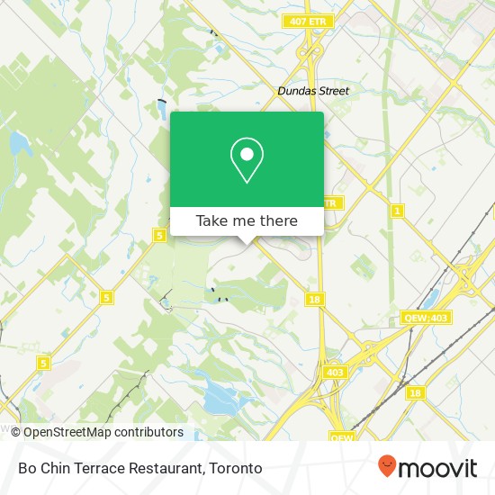 Bo Chin Terrace Restaurant, 1500 Upper Middle Rd Burlington, ON L7P 3P5 map
