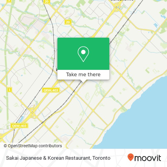 Sakai Japanese & Korean Restaurant, 4155 Fairview St Burlington, ON L7L 2A4 map