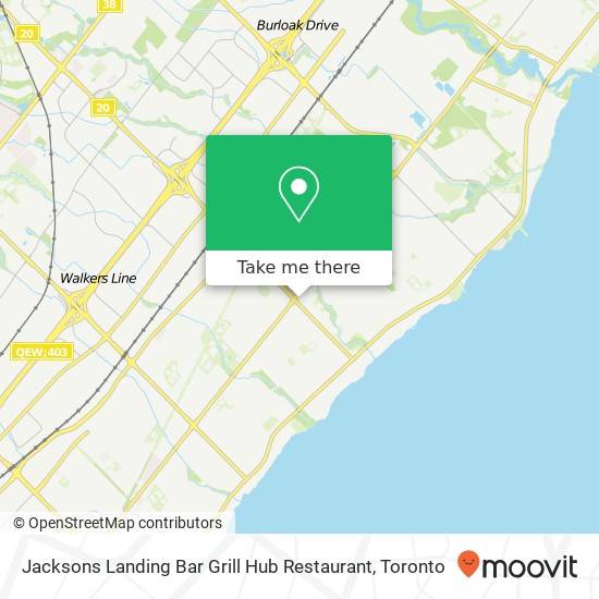 Jacksons Landing Bar Grill Hub Restaurant, 5000 New St Burlington, ON L7L 1V1 map