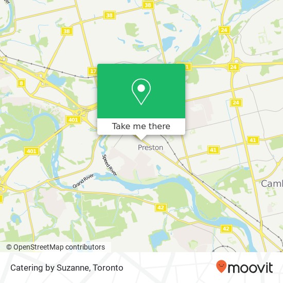 Catering by Suzanne, 111 Westminster Dr S Cambridge, ON N3H 1S9 map