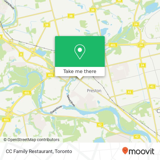 CC Family Restaurant, 246 King St E Cambridge, ON N3H 3M6 map