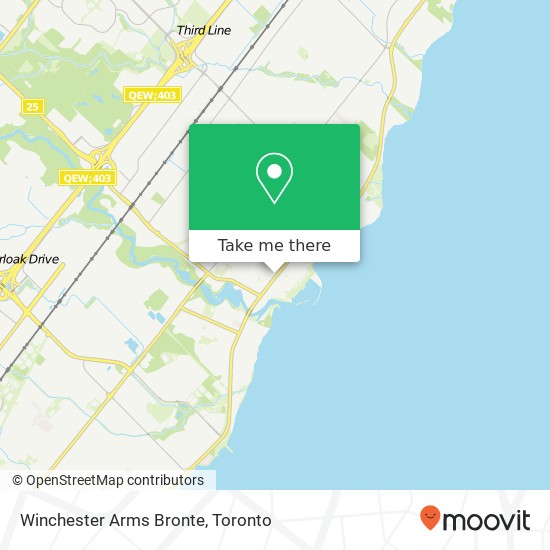 Winchester Arms Bronte, 2371 Lakeshore Rd W Oakville, ON L6L 1H4 map