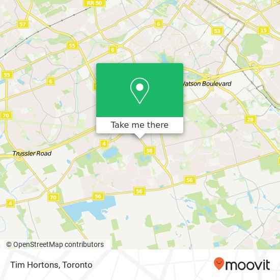 Tim Hortons, 851 Fischer-Hallman Rd S Kitchener, ON N2M 5N8 map