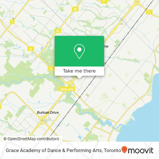 Grace Academy of Dance & Performing Arts map