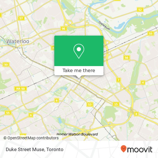 Duke Street Muse, 6 Duke St E Kitchener, ON N2H 1A3 map