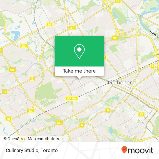 Culinary Studio, 740 Belmont Ave W Kitchener, ON N2M 1P2 map