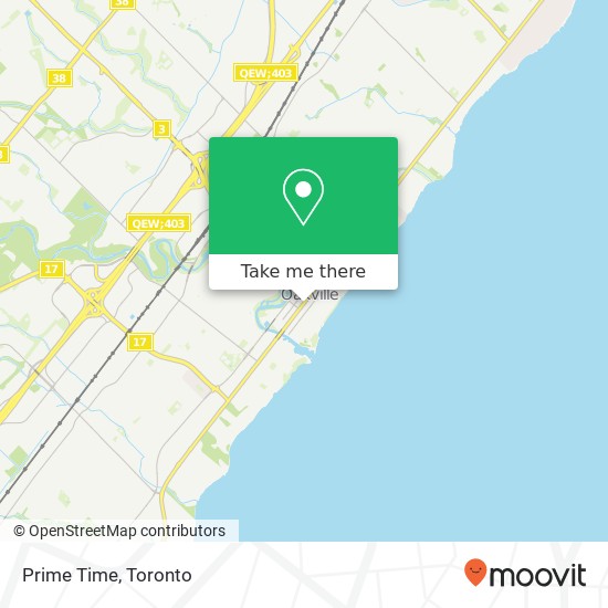 Prime Time, 234 Lakeshore Rd E Oakville, ON L6J 1H8 map