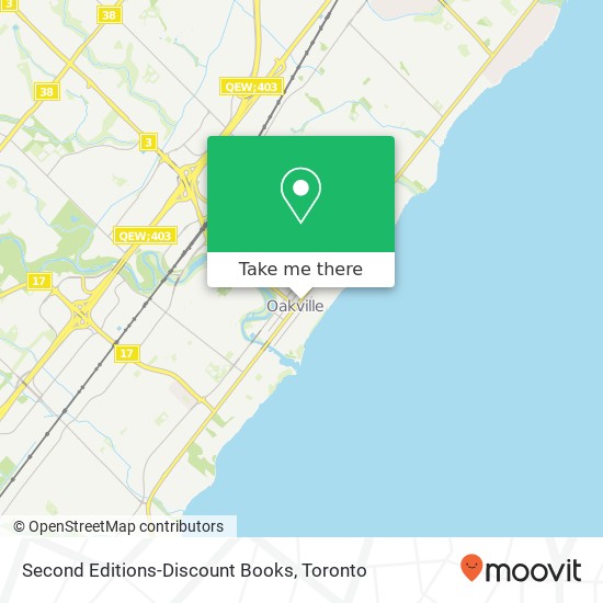 Second Editions-Discount Books map