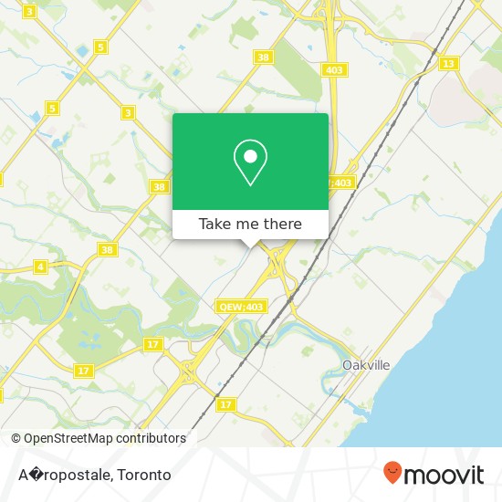 A�ropostale, 240 Leighland Ave Oakville, ON L6H 3H6 map