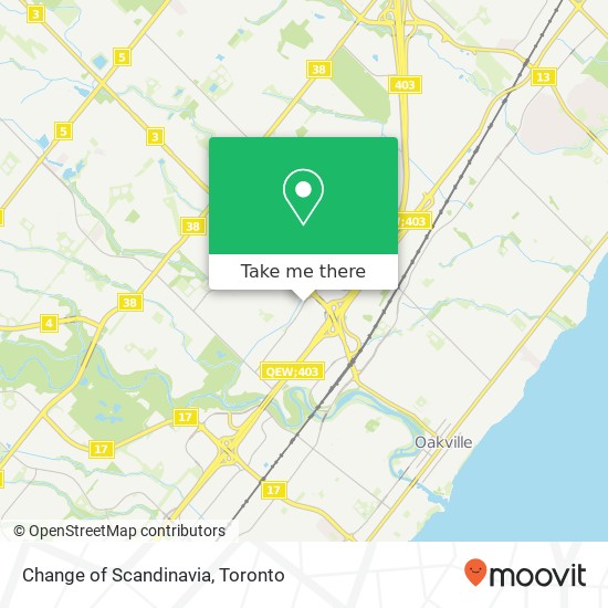 Change of Scandinavia, 240 Leighland Ave Oakville, ON L6H 3H6 map