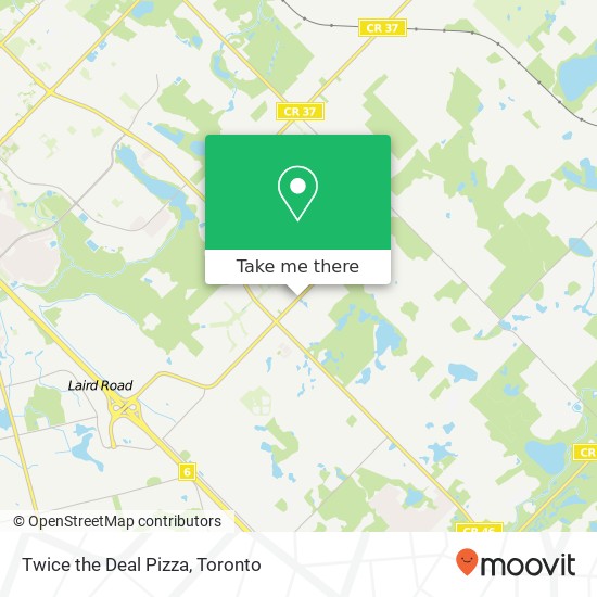 Twice the Deal Pizza, 105 Clair Rd E Guelph, ON N1L 0J7 plan