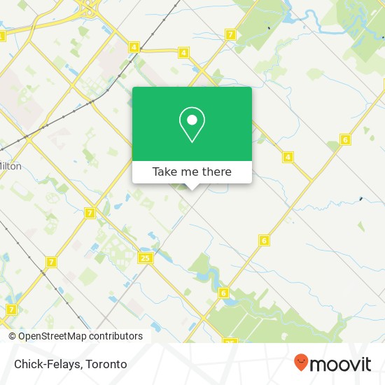 Chick-Felays, 1030 Kennedy Cir Milton, ON L9T plan