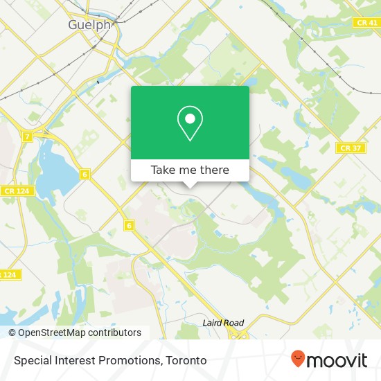 Special Interest Promotions map