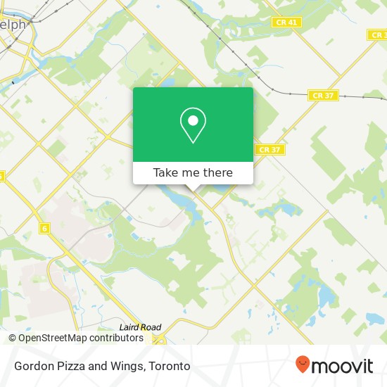 Gordon Pizza and Wings, 1219 Gordon St Guelph, ON N1L 0M9 map