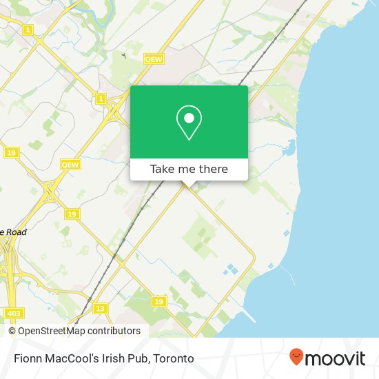 Fionn MacCool's Irish Pub, 970 Southdown Rd Mississauga, ON L5J 2Y4 map