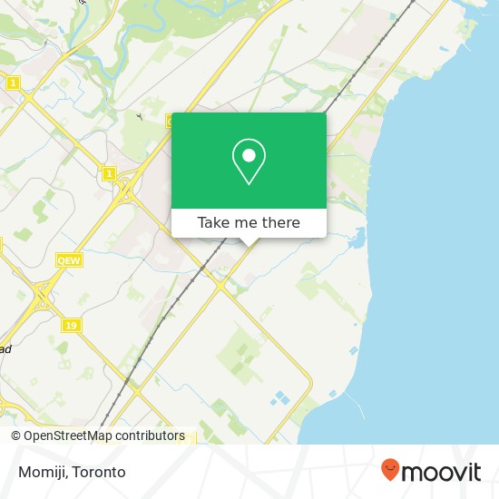 Momiji, 1801 Lakeshore Rd W Mississauga, ON L5J map