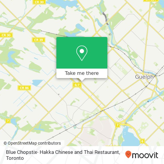 Blue Chopstix- Hakka Chinese and Thai Restaurant, 219 Silvercreek Pkwy N Guelph, ON N1H 7K4 map