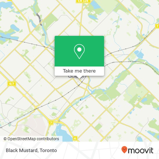 Black Mustard, 16 Wyndham St N Guelph, ON N1H 4E5 plan