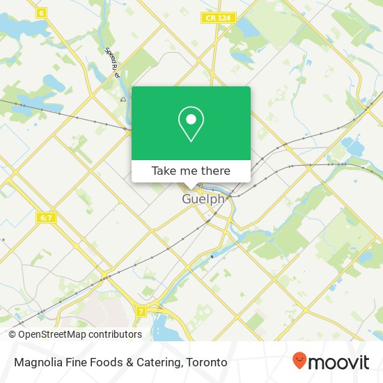 Magnolia Fine Foods & Catering, 88 Yarmouth St Guelph, ON N1H 4G3 plan