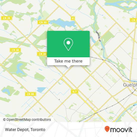 Water Depot, 221 Woodlawn Rd W Guelph, ON N1H 8P4 plan