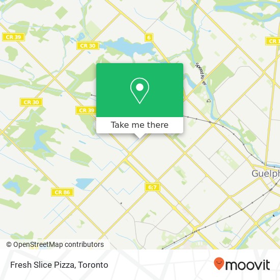 Fresh Slice Pizza, 221 Woodlawn Rd W Guelph, ON N1H 8P4 plan