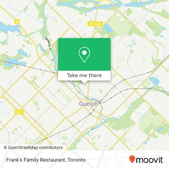 Frank's Family Restaurant, 64 Delhi St Guelph, ON N1E 4J7 map