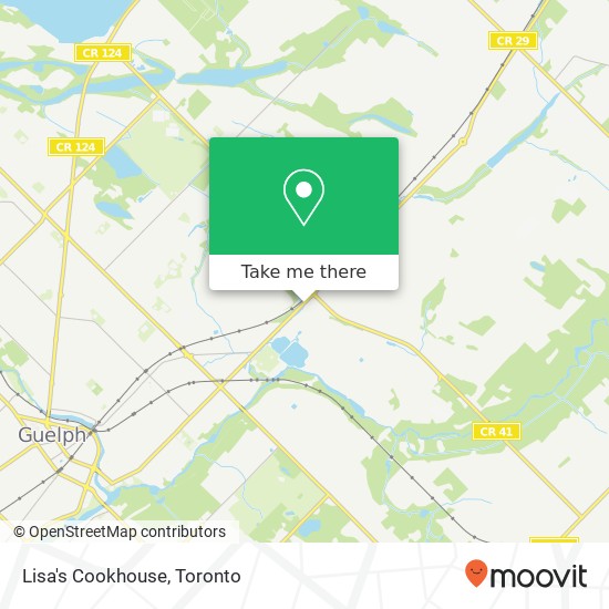 Lisa's Cookhouse, 919 York Rd Guelph, ON N1E 6Y9 map