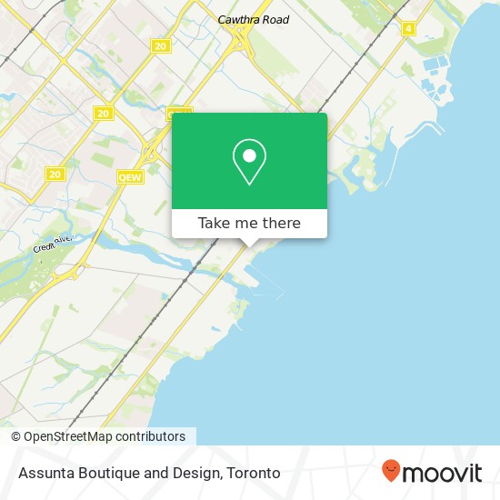 Assunta Boutique and Design, 80 Port St E Mississauga, ON L5G 4V6 map