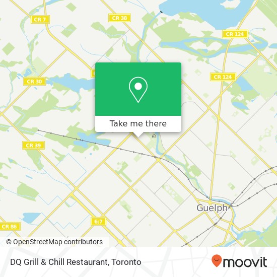 DQ Grill & Chill Restaurant, 749 Woolwich St Guelph, ON N1H 3Z2 map