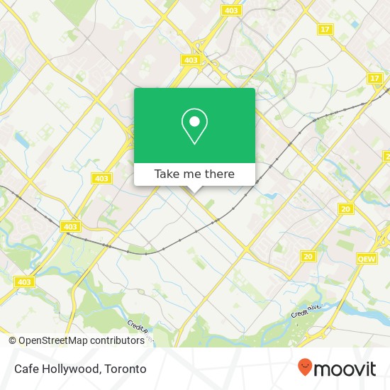 Cafe Hollywood, Central Pkwy W Mississauga, ON L5B map