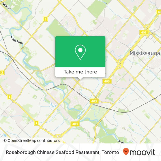 Roseborough Chinese Seafood Restaurant, 1250 Eglinton Ave W Mississauga, ON L5V 1N3 map