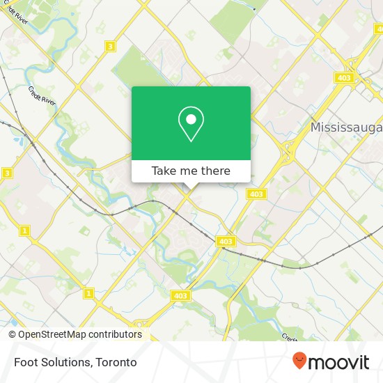 Foot Solutions, 1252 Eglinton Ave W Mississauga, ON L5V 1N3 map