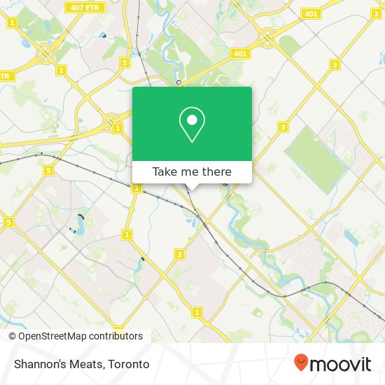 Shannon's Meats, 12 Falconer Dr Mississauga, ON L5N 3L9 map