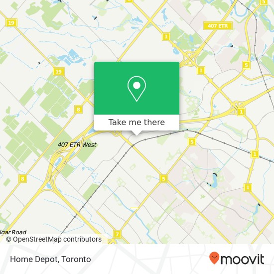 Home Depot, 2920 Argentia Rd Mississauga, ON L5N plan