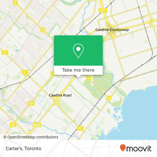 Carter's, Mississauga, ON L5E map