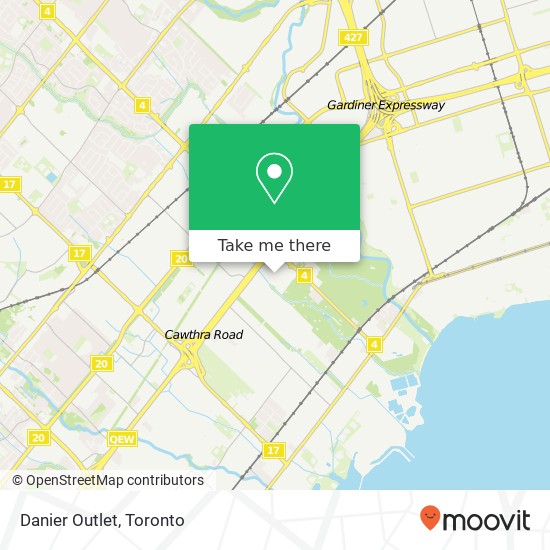 Danier Outlet, Mississauga, ON L5E map
