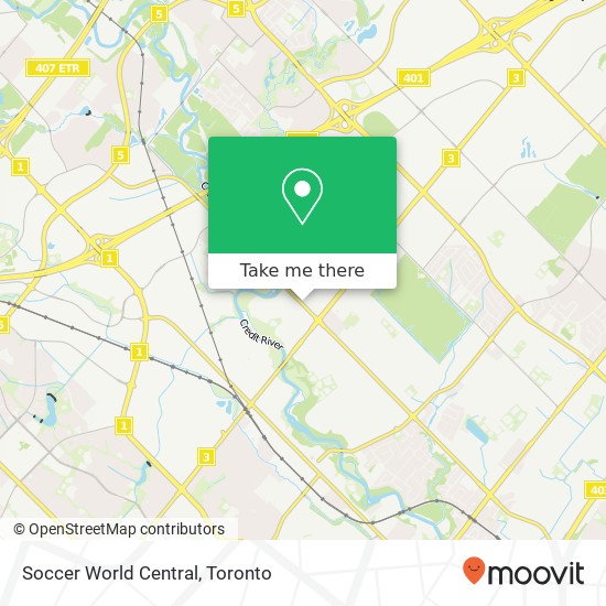 Soccer World Central, 6085 Creditview Rd Mississauga, ON L5N plan