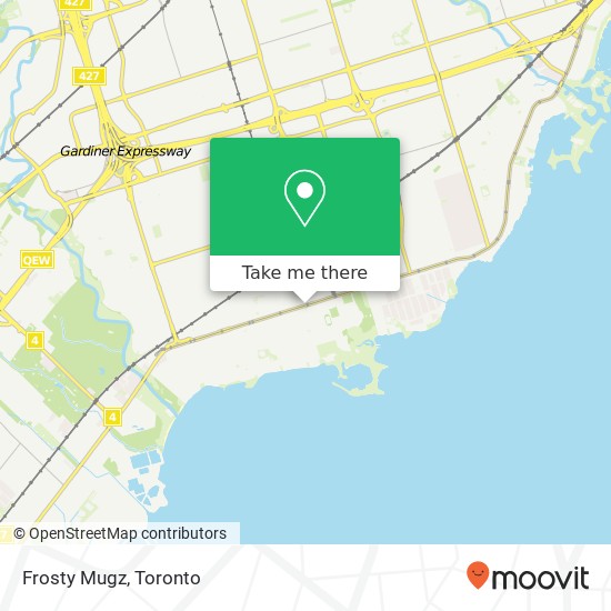 Frosty Mugz, 3226 Lake Shore Blvd W Toronto, ON M8V map