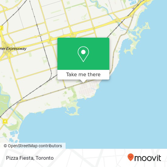 Pizza Fiesta, 2977 Lake Shore Blvd W Toronto, ON M8V 1J8 map