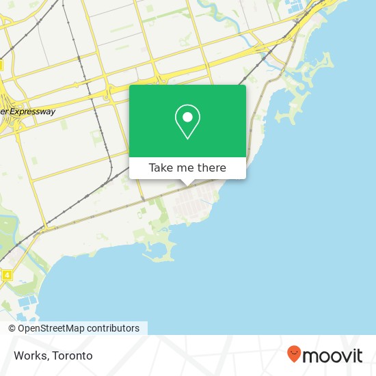 Works, 2951 Lake Shore Blvd W Toronto, ON M8V 1J5 plan